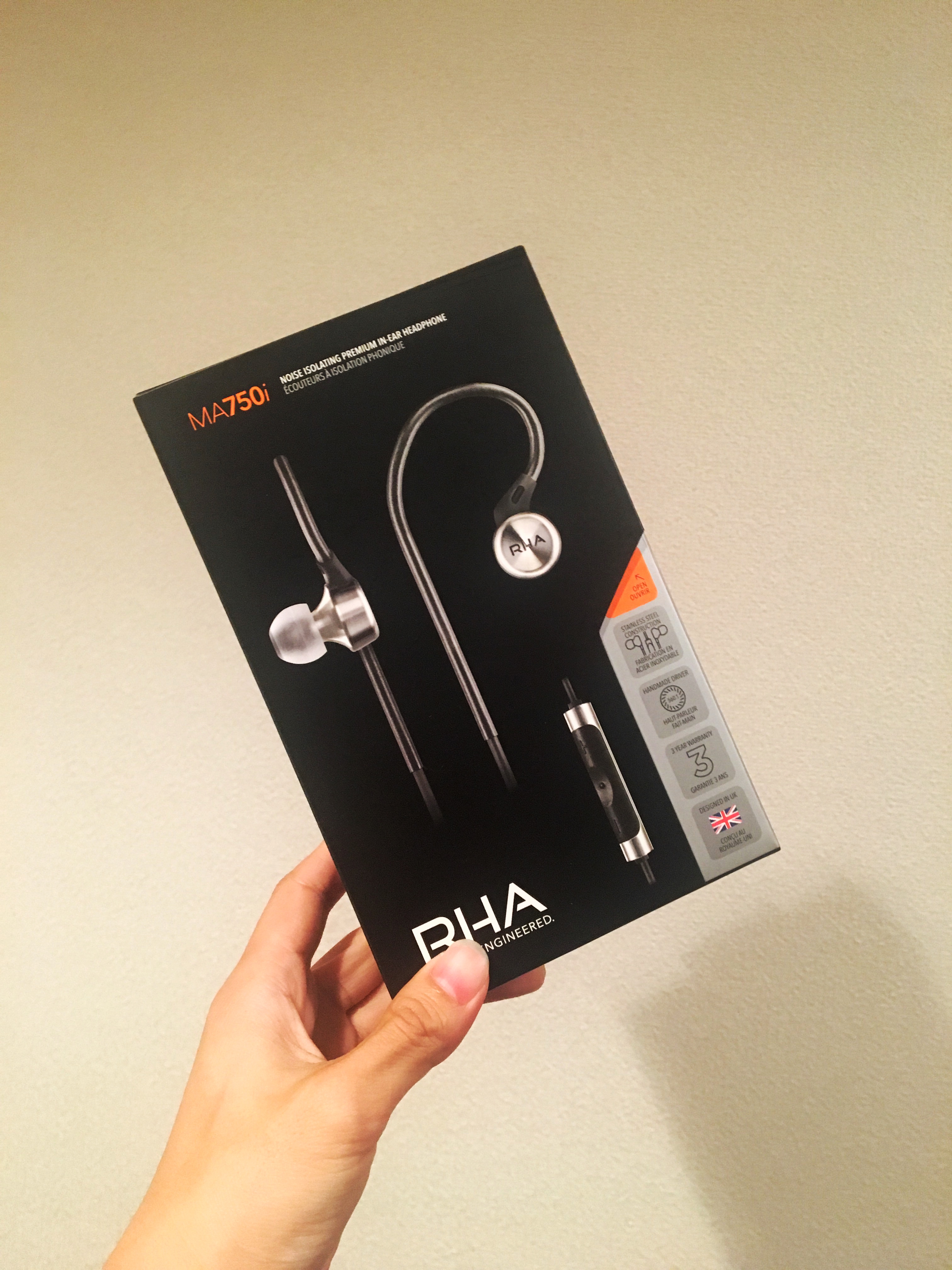 RHAのMA750iとComplyのイヤーピース